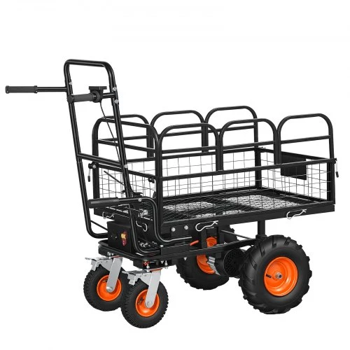 Koduva VEVOR elektrinis sodo vežimėlis EWB8613, 36 V, 432 Wh, 500 W, 300 kg, plieno