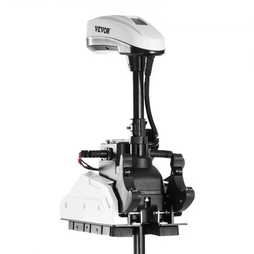 VEVOR Elektrinis trollinginis variklis, 55 lbs trauka, GPS, 10 greičių, 36 colių velenas