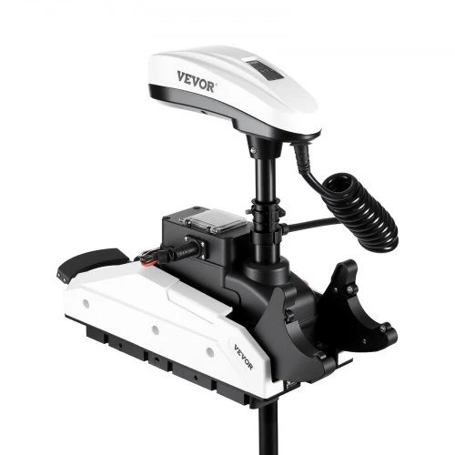 VEVOR Elektrinis trollinginis variklis, 55 lbs trauka, GPS, 10 greičių, 36 colių velenas