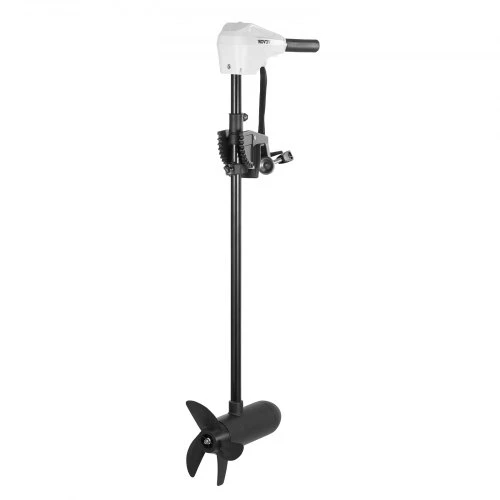 VEVOR Elektrinis trollingo variklis, transom montuojamas, 24 V, 86 lbs, 8 greičių, 36 col. kotas