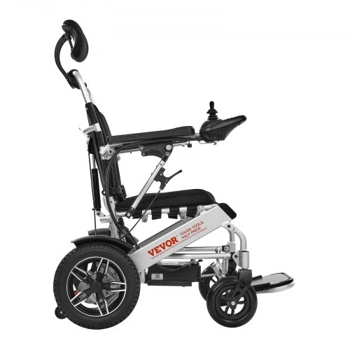 VEVOR Elektrinis vežimėlis suaugusiesiems, 136 kg, sulankstomas, su reguliuojama atrama ir 21 km nuotoliu