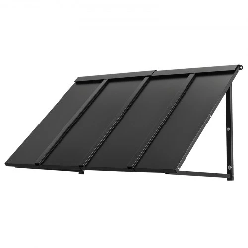 Koduva VEVOR fiksuota metalinė stogelio markizė 44 x 24 col., langams ir durims