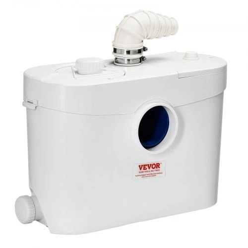 VEVOR FLO900 macerator pumpa, 900 W, 180 l/min, 12 m, 4 vandens įvadai