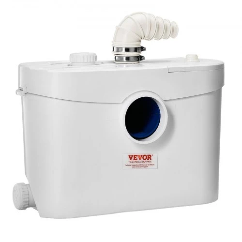 VEVOR FLO900 macerator pumpa, 900 W, 180 l/min, 12 m, 4 vandens įvadai