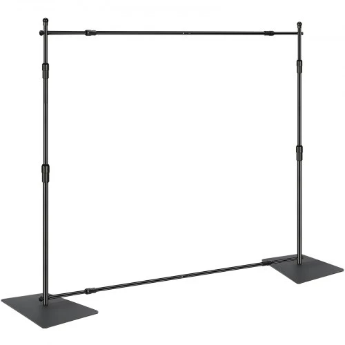 VEVOR Fono konstrukcijos rinkinys 304,8 x 304,8 cm su 6 spaustukais ir nešiojamu krepšiu