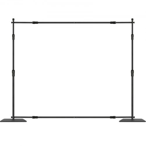 VEVOR Fono konstrukcijos rinkinys 304,8 x 304,8 cm su 6 spaustukais ir nešiojamu krepšiu