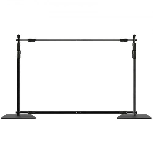 VEVOR Fono konstrukcijos rinkinys 304,8 x 304,8 cm su 6 spaustukais ir nešiojamu krepšiu