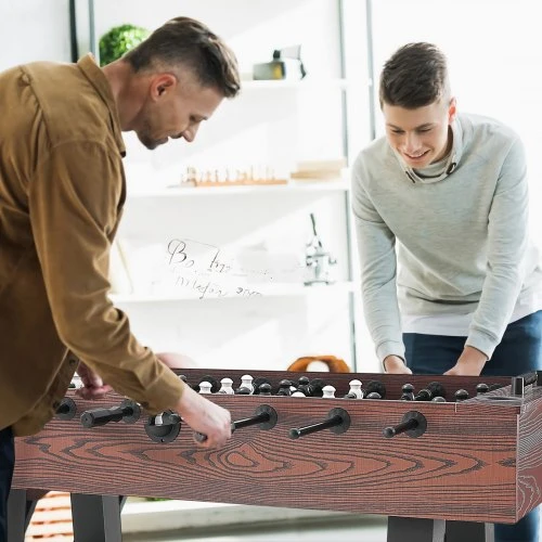 Koduva VEVOR futbolo stalas, 140 cm, 4 kamuoliukai, 2 puodelių laikikliai, SUO-5528N