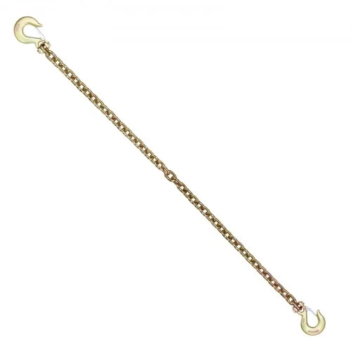 VEVOR G80 tempimo grandinė vilkimui su kabliais, 9,5 mm x 313,9 cm, 2 vnt.