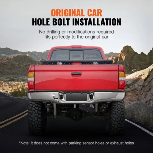 VEVOR Galinis laiptinis bamperis 1995-2004 Toyota Tacoma, chromuotas plienas