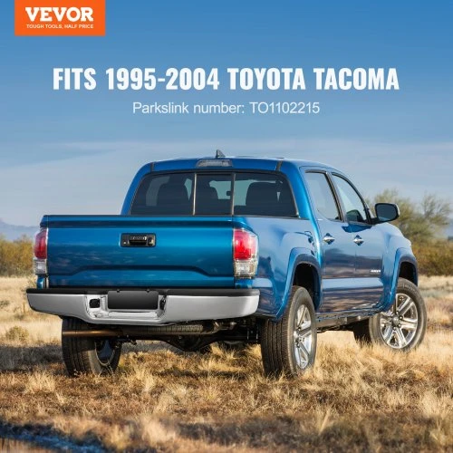 VEVOR Galinis laiptinis bamperis 1995-2004 Toyota Tacoma, chromuotas plienas
