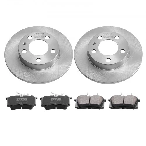 VEVOR Galinių stabdžių komplektas, suderinamas su AUDI A3(8L), SEAT IBIZA, SKODA OCTAVIA, ROOMSTER, VW GOLF IV, 232 mm