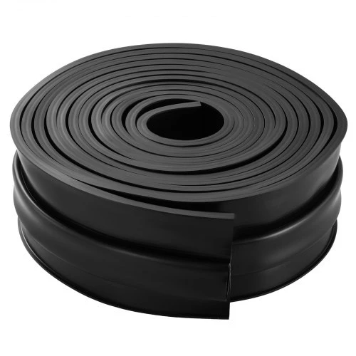VEVOR Garažo vartų slenksčio ir apačios sandariklių rinkinys, 20 FT, U forma + O žiedas, juodas