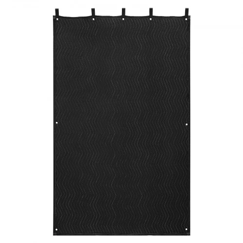 Koduva VEVOR garsą slopinanti antklodė, juoda, 203,2 x 121,9 cm