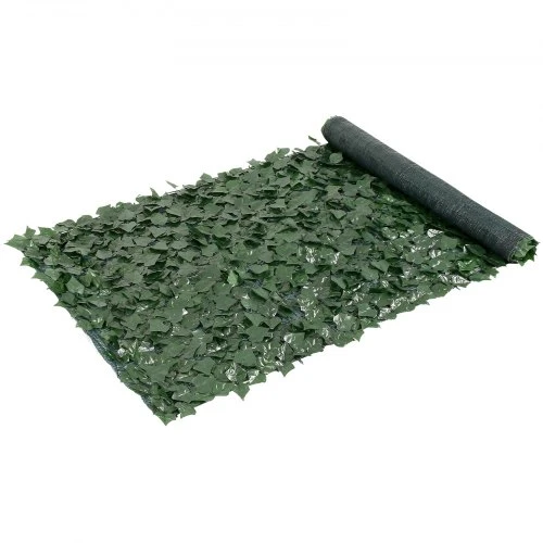 VEVOR Gebenės privatumo tvora, 990 x 2490 mm, dirbtinė žalia sienos danga