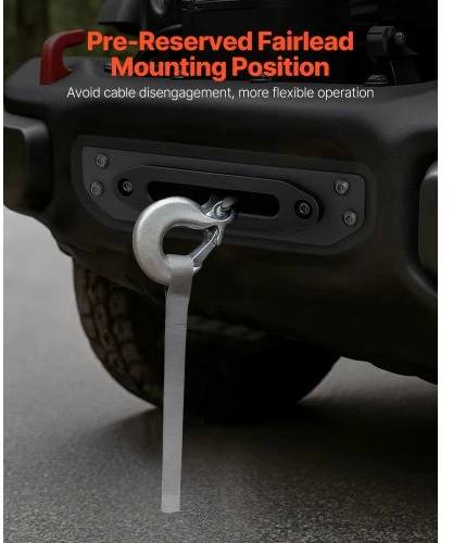 VEVOR Gervės laikiklis, 12000 lbs / 5443 kg, Jeep Wrangler JL/JLU ir Gladiator JT (2018–2023), juodas