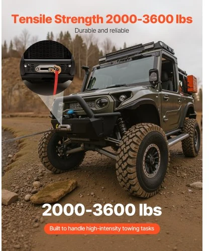 VEVOR Gervės laikiklis, 907–1633 kg, skirtas Polaris Ranger 2010–2021