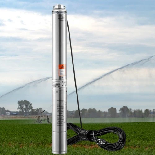 VEVOR Giluminis panardinamas siurblys 750 W, 230 V, 4SDM4/10, nerūdijantis plienas