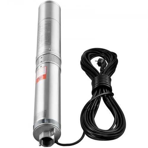 VEVOR Giluminis panardinamas siurblys 750 W, 230 V, 4SDM4/10, nerūdijantis plienas