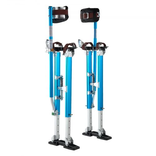 Koduva VEVOR gipso kartono stiltai, reguliuojami 615–1023 mm, aliumininiai, 103 kg, mėlyni