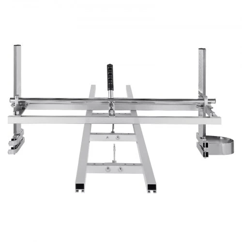 VEVOR Grandininio pjūklo lentpjūvės ir kreipiamojo bėgio sistema, aliuminis, sidabrinė, 36-91 cm, 2,74 m