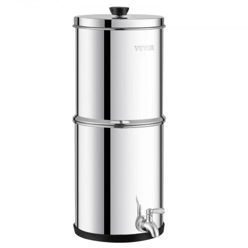 Koduva VEVOR gravitacinė vandens filtravimo sistema, 8,5 l, 304 nerūdijantis plienas, k8626