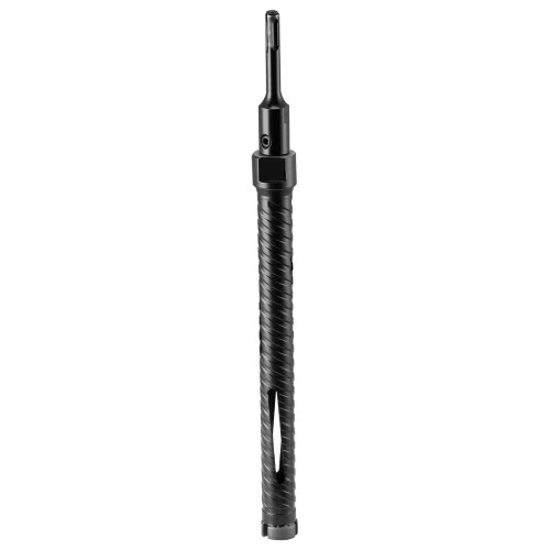 Koduva VEVOR gręžimo karūna, 25 mm, 241 mm, M16 vidinis sriegis, deimantinė sauso gręžimo karūna su 3 adapteriais