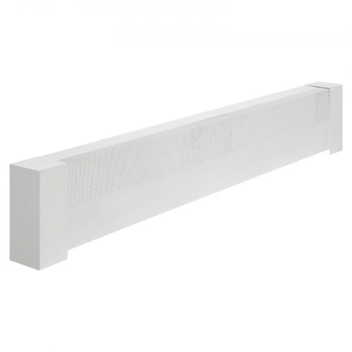 VEVOR Grindjuostinio šildytuvo dangtis, Basic Series, 1211 mm, baltas