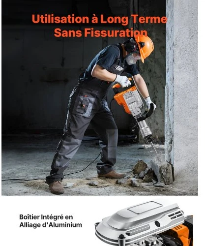 VEVOR Griovimo perforatorius JH-65, 3500 W, 60 J