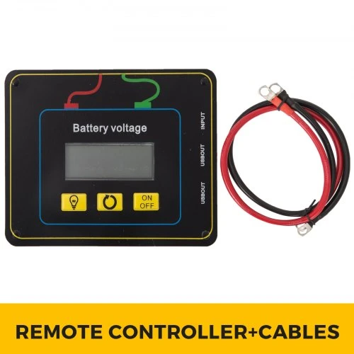 VEVOR Grynos sinusoidės galios keitiklis 5000 W 24 V DC į 230 V AC, 50 Hz, pikinė galia 10000 W