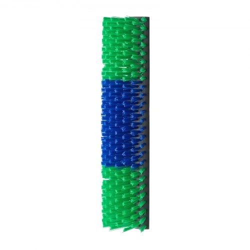 VEVOR Gyvulių kasymo šepetys, 1 vnt., 430 x 190 mm, žalios ir mėlynos spalvos