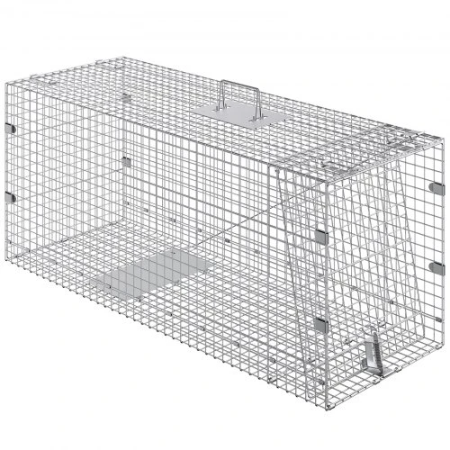 Koduva VEVOR gyvūnų gaudyklė, 106,7 x 40,6 x 45,7 cm, humaniška kačių, voverių ir pelių spąstai