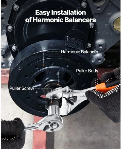 VEVOR Harmoninio balansuoklio nuėmimo ir montavimo įrankių rinkinys, plieno