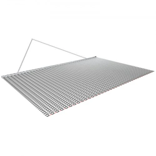 Koduva VEVOR harvų grėblys, 2 x 1,2 m, cinkuoto plieno tinklas