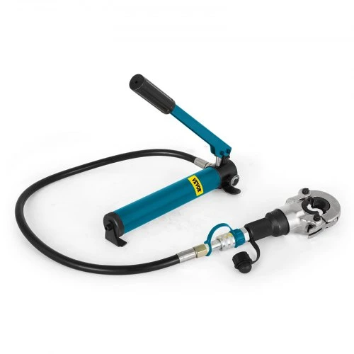 Koduva VEVOR hidraulinės užspaudimo replės 6T, V12-28 mm ir TH16-32 mm
