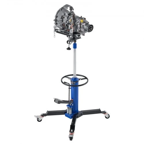 VEVOR Hidraulinis transmisijos domkratas, 1322 lbs / 0,6 t, teleskopinis, su kojiniu pedalu, 88–176 cm