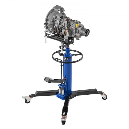 VEVOR Hidraulinis transmisijos domkratas, 1322 lbs / 0,6 t, teleskopinis, su kojiniu pedalu, 88–176 cm