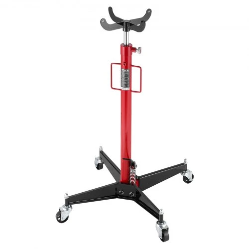 VEVOR Hidraulinis transmisijos keltuvas, 1100 lbs / 0,5 t, 112–187 cm, su kojiniu pedalu