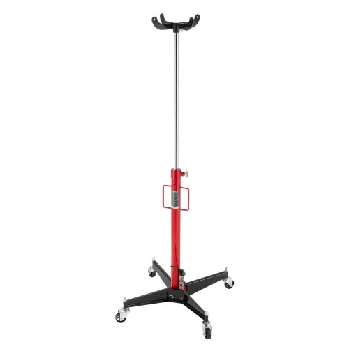 VEVOR Hidraulinis transmisijos keltuvas, 1100 lbs / 0,5 t, 112–187 cm, su kojiniu pedalu
