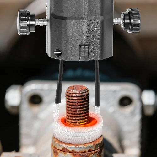 VEVOR Indukcinis kaitintuvas varžtų nuėmimui, 1800W 230V, su 4 ritėmis ir dėklu