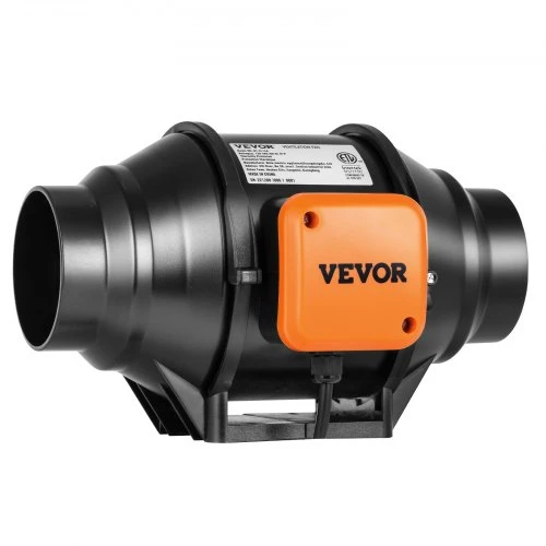 Ventiliatorius Koduva VEVOR inline duct fan GX-04-100, 102 mm, 200 CFM, 31 W