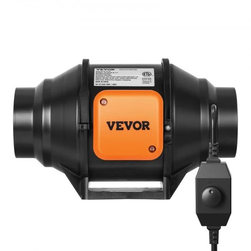 Ventiliatorius Koduva VEVOR inline duct fan GX-04-100, 102 mm, 200 CFM, 31 W