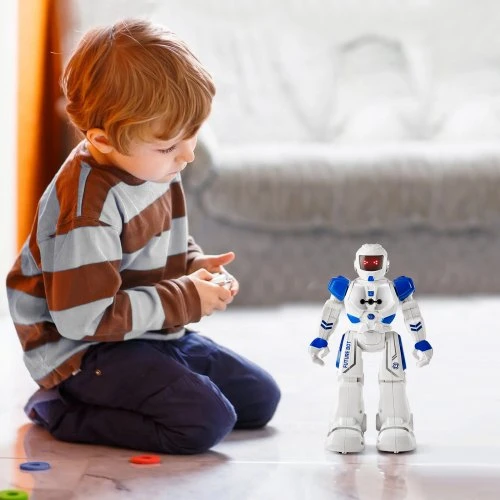 VEVOR Interaktyvus programuojamas robotas vaikams, valdomas gestais, su nuotolinio valdymo pultu