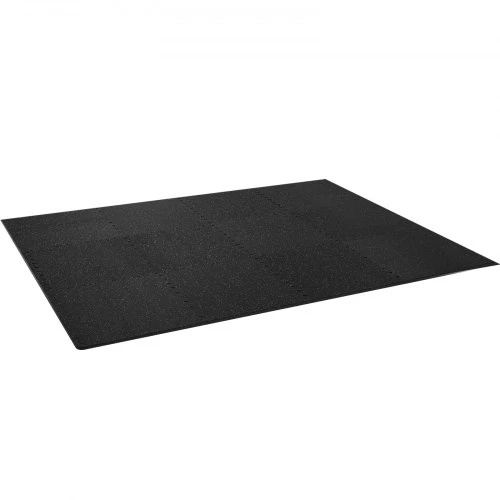 VEVOR Interlocking mats, 12 vnt., 30,48 x 30,48 cm, camel/pilka/smėlio mišrūs