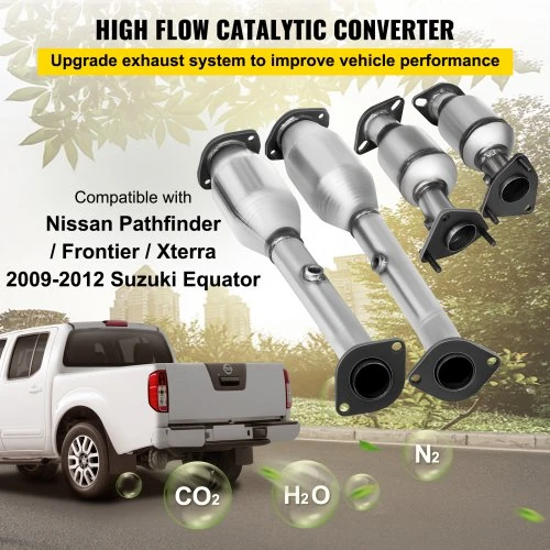 VEVOR Išmetimo kolektorius ir katalizatorius Nissan Frontier/Xterra/Pathfinder 4.0L 2005–2011