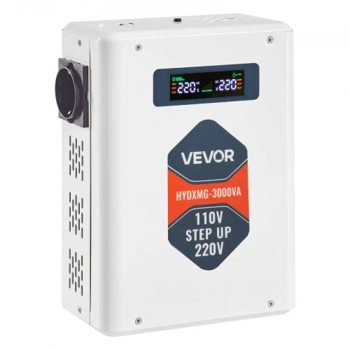 VEVOR Įtampos keitiklis, 3000 VA, 110 V į 220 V, HYDXMG--3000VA