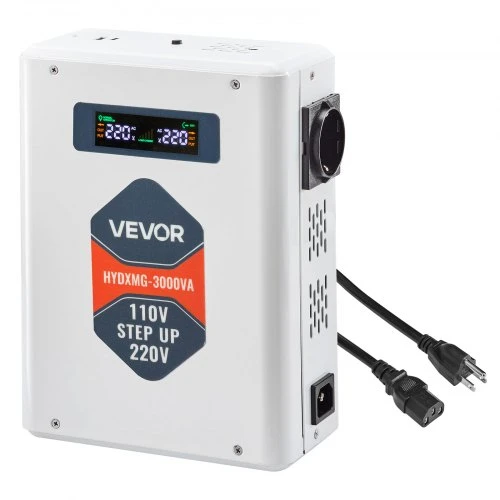 VEVOR Įtampos keitiklis, 3000 VA, 110 V į 220 V, HYDXMG--3000VA