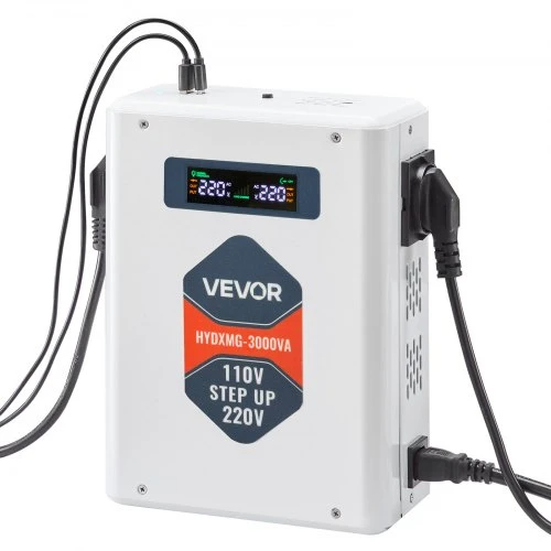 VEVOR Įtampos keitiklis, 3000 VA, 110 V į 220 V, HYDXMG--3000VA