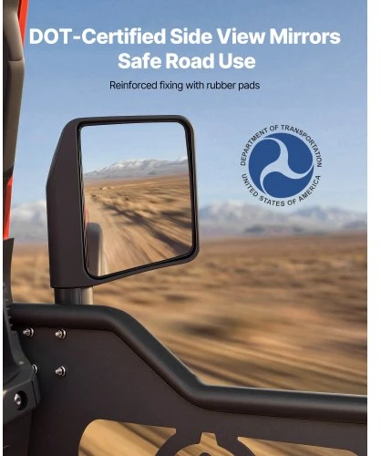 VEVOR Jeep vamzdinės durys, 4 durų, skirtos 2018–2026 Jeep Wrangler JL ir 2020–2026 Gladiator JT