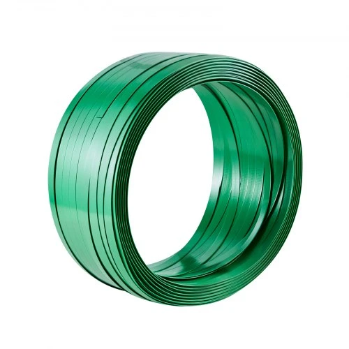 VEVOR Juostavimo įrankių rinkinys, PET juosta 304,8 m, 300 metalinių sagtelių, oranžinis